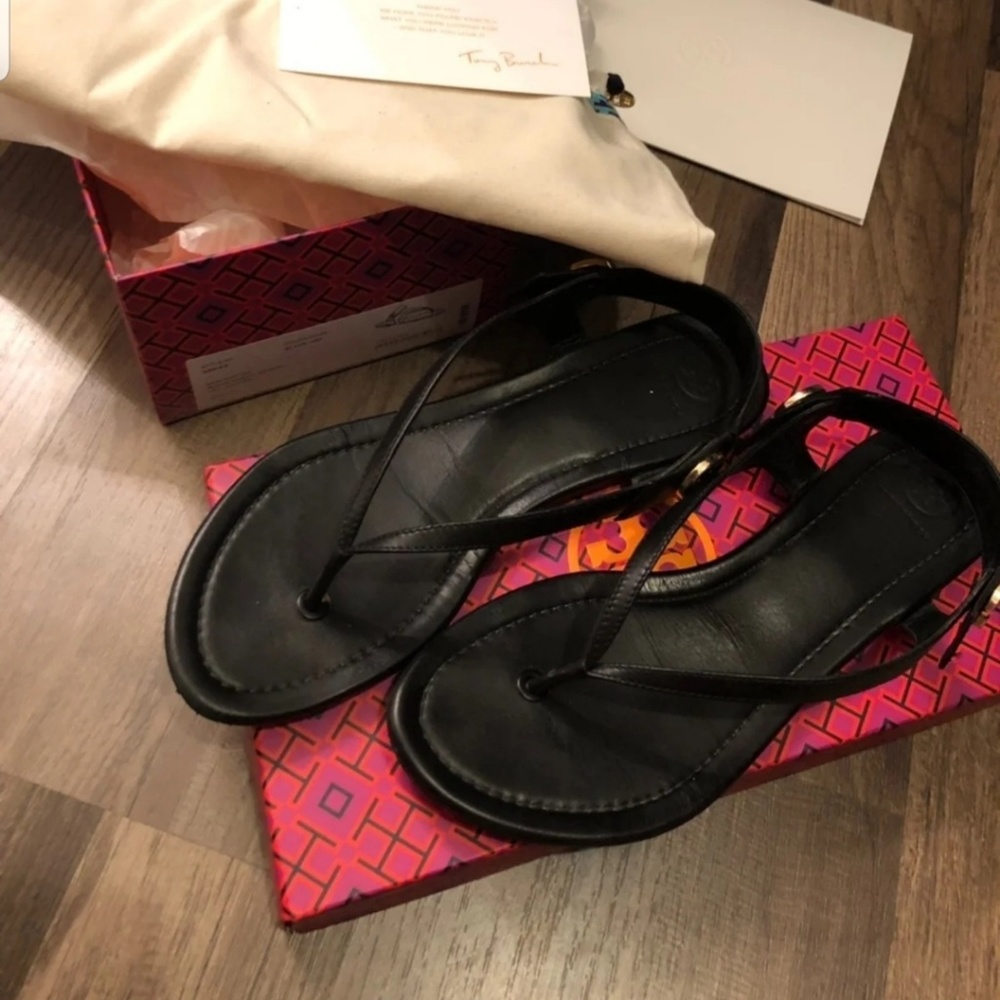 Tory burch minnie sandals size 9